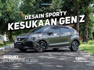 Jual bekas FREE DETAILING POLES2 TH BALENO 1.4 HB AT 2020 ABU ABU GREY,lokasi di Jakarta Selatan