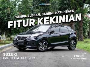 Jual bekas FREE GARANSI MESIN 1 TH BALENO 1.4 HB AT 2021 HITAM,lokasi di Jakarta Selatan