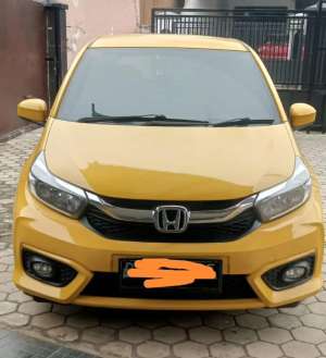 Jual bekas Fs honda brio satya e cvt matic tahun 2021,lokasi di Bandar Lampung Kota