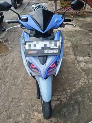 Jual bekas Full Modif Vario Techno 125 Th.2012 Keyless AlarmProjie Lamp,lokasi di  ,Bekasi Kota