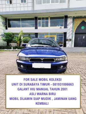 Jual bekas GALANT HIU 2001 MANUAL SIAP MUDIK,lokasi di Surabaya Kota