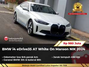 Jual bekas GARANSI 5THBMW i4 i 4 eDrive35 eDrive 35 AT 20242025,lokasi di Jakarta Selatan