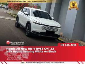 Jual bekas GARANSI 5THHonda HRV HR-V HR V RV58 CVT ZZ HEV Hybrid 2025 2024,lokasi di Jakarta Barat
