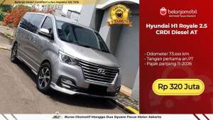 Jual bekas GARANSI 5THHyundai H1 H 1 H-1 Royale 2.5 CRDI AT Abu 20192020,lokasi di Jakarta Pusat