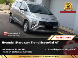 Jual bekas GARANSI 5THHyundai Stargazer Trend Essential AT 20242025,lokasi di Jakarta Selatan