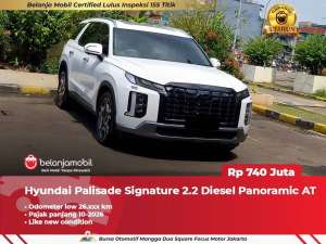 Jual bekas GARANSI 5THHyundai Palisade Signature 2.2 Panoramic AT 2023 2024,lokasi di Bekasi Kota