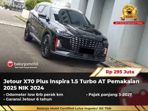 Jual bekas GARANSI 5THJetour X70 X 70 Plus Inspira 1.5 Turbo 20242025,lokasi di Jakarta Selatan