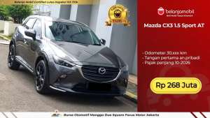 Jual bekas GARANSI 5THMazda CX-3 CX3 CX 3 1.5 Sport AT 20232024,lokasi di Jakarta Utara