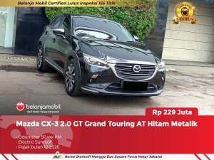 Jual bekas GARANSI 5THMazda CX-3 CX3 CX 3 2.0 GT Sunroof 2019202,lokasi di Jakarta Selatan