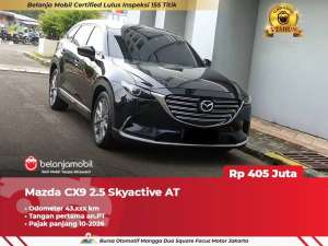 Jual bekas GARANSI 5THMazda CX9 CX-9 CX 9 2.5 Skyactive AT 20212022,lokasi di Jakarta Timur