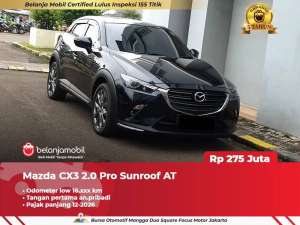 Jual bekas GARANSI 5THMazda CX-3 CX3 CX 3 2.0 Pro Sunroof AT 2021 2022,lokasi di  