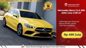 Jual bekas GARANSI 5THMercedes Benz Mercy CLA200 CLA 200 C118 AT 2019 2020,lokasi di Jakarta Selatan