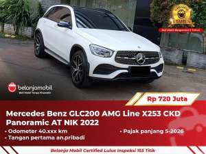 Jual bekas GARANSI 5THMercedes Benz Mercy GLC200 GLC 200 AMG X253 20222023,lokasi di  ,Jakarta Pusat