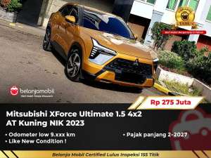Jual bekas GARANSI 5THMitsubishi XForce X Force Ultimate 1.5 AT 20232024,lokasi di Jakarta Barat