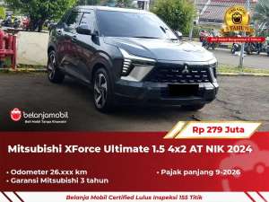 Jual bekas GARANSI 5THMitsubishi XForce X Force Ultimate 1.5 AT 20242025,lokasi di Jakarta Barat