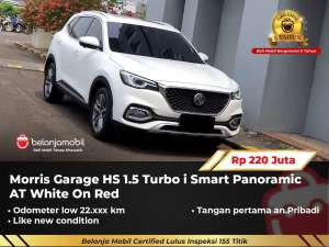 Jual bekas GARANSI 5THMorris Garage MG HS 1.5 Turbo i Smart 20222023,lokasi di Jakarta Selatan