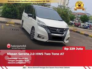 Jual bekas GARANSI 5THNissan Serena 2.0 HWS High Way Star Two Tone 20192020,lokasi di  
