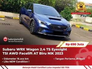 Jual bekas GARANSI 5THSubaru WRX Wagon 2.4 TS Eyesight TSI AWD 20232024,lokasi di Jakarta Selatan