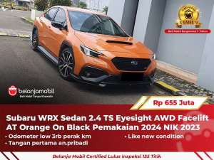 Jual bekas GARANSI 5THSubaru WRX Sedan 2.4 TS Eyesight AWD 2023 2024,lokasi di Jakarta Pusat