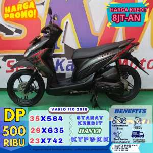 Jual bekas Gebyar promo ramadhan sales vario 2018 dp 500,lokasi di Depok Kota