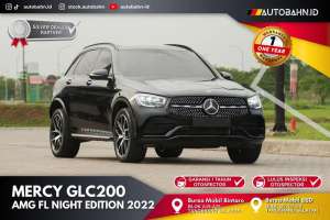 Jual bekas Get into the Mercedes Benz GLC200 AMG Facelift Night Edition 2022,lokasi di  ,Jakarta Selatan