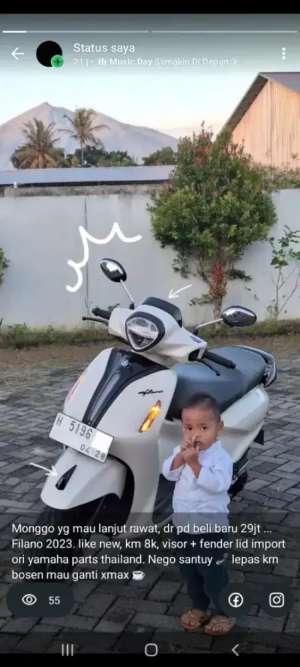 Jual bekas Grand Filano 2023,lokasi di Semarang Kota