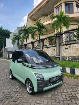 Jual bekas Gress Mobil KutisariWuling AirEv Long Range Listrik AT 2022,lokasi di Surabaya Kota