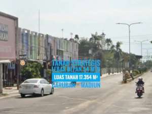 H Dijual Tanah LD 54 mtr, Jalan Panglima Sudirman Caruban MADIUN, Baguss lokasi di Semarang Kota, tersedia melalui melalui situs Olx