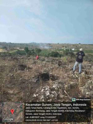 Hamparan berupa gunung batu lokasi di Rembang Kab., tersedia melalui melalui situs Olx