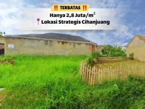 Harga Menarik Tanah SHM 153 m Siap Konstruksi lokasi di Cimahi Kota, tersedia melalui melalui situs Olx