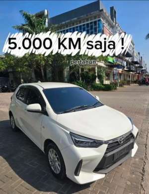Jual bekas HARGA TUNAILOW KM 2023 AGYA G CVT,lokasi di Bekasi Kota