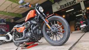 Jual bekas Harley Davidson Sportster 883 Th 2014,lokasi di Bekasi Kab.