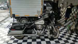 Jual bekas Harley Police Epol 2006 rare full paper Panda Hitam Putih surat,lokasi di Bandung Kota