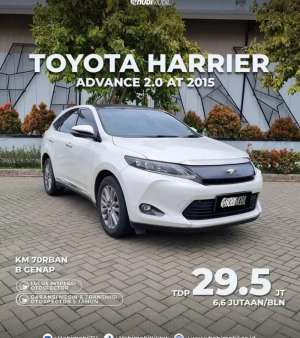 Jual bekas Harrier Advance 2.0 AT Thn 2015,lokasi di Bekasi Kota
