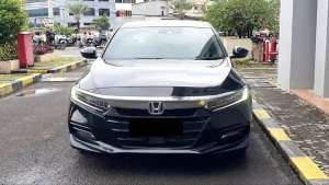 Jual bekas Honda Accord 1.5 VTEC Turbo CVT Sensing Facelift AT Hitam 2020 Record,lokasi di Jakarta Timur