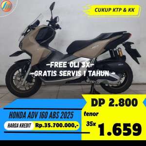 Jual bekas HONDA ADV 160 ABS 2025 KREDIT MURAH ANGSURAN SANGAT TERJANGKAU,lokasi di  