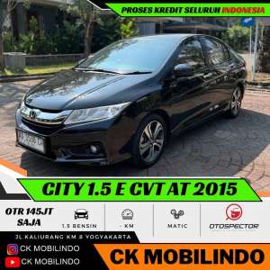Jual bekas Honda All New City E CVT Matic 2015 Plat AD ORISINIL DP Minim Accord,lokasi di Surakarta Kota