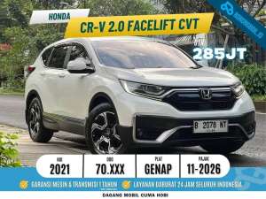 Jual bekas HONDA ALL NEW CRV 2.0 CVT FACELIFT 2021,lokasi di Jakarta Selatan