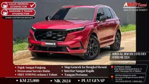 Jual bekas Honda All New CRV 2.0 RS eHEV Hybrid NIK 2024,lokasi di Tangerang Selatan Kota