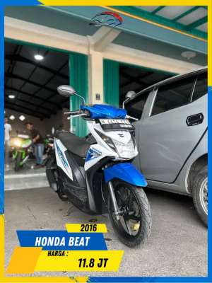 Jual bekas HONDA BEAT 2016 GAS POLL MASZEHH HIKMAH MOTOR KEPUH,lokasi di Malang Kota