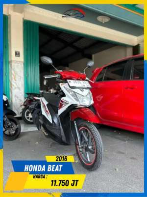 Jual bekas HONDA BEAT 2016 GERCEP MASZEHH HIKMAH MOTOR KEPUH MALANG,lokasi di Malang Kota