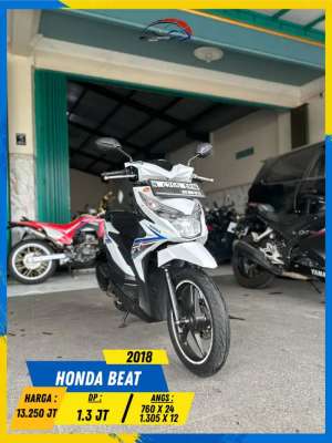 Jual bekas HONDA BEAT 2018 MANTAP GASS MASZEHH HIKMAH MOTOR KEPUH,lokasi di  ,Malang Kota