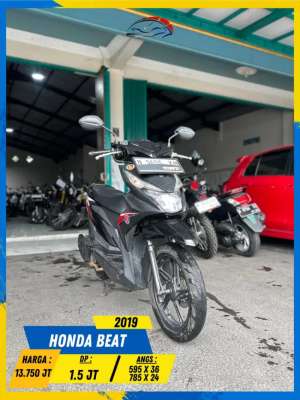 Jual bekas HONDA BEAT 2019 NDANG GERCEP MASZEHH HIKMAH MOTOR KEPUH MALANG,lokasi di Batu Kota