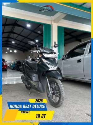 Jual bekas HONDA BEAT DELUXE 2025 KEYLESS BEKAS CIAMIK HIKMAH MOTOR KEPUH MALANG,lokasi di Malang Kota