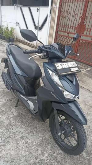Jual bekas Honda beat deluxe CBS ISS tahun 2023pajak baru 3-2027.,lokasi di Jakarta Barat
