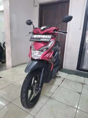 Jual bekas HONDA BEAT MAGENTA CBS ISS TAHUN 2019, PINK HITAM DOFF ISTIMEWA,lokasi di Bekasi Kab.
