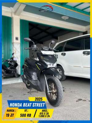 Jual bekas HONDA BEAT STREET 2025 ISTIMEWA MASZEHH HIKMAH MOTOR KEPUH MALANG,lokasi di Malang Kota