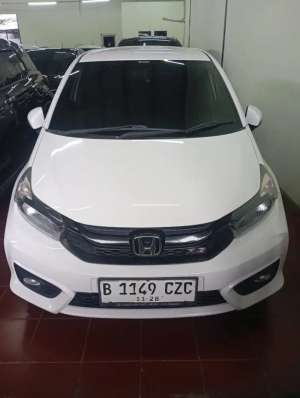 Jual bekas Honda Brio 1.2 RS CVT 2018 Putih,lokasi di Tangerang Kota