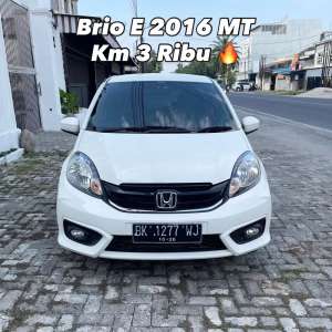 Jual bekas Honda Brio 2016 Bensin,lokasi di Medan Kota