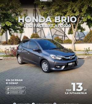 Jual bekas Honda Brio E 1.2 Facelift AT Thn 2020,lokasi di Cilegon Kota